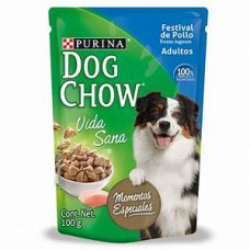 POUCH DOW CHOW POLLO 100 GRS