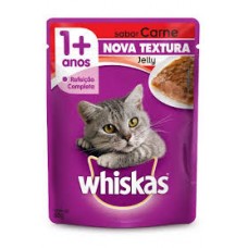 WHISKAS SACHETS  ADULTO CARNE 85 GRS