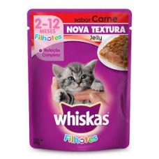 WHISKAS SACHETS GATITOS CARNE  845 GR 