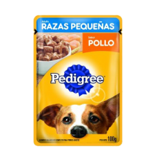 PEDIGREE SACHET POLLO ADULTO RAZA PEQUEÑA 100 GR 