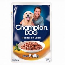 SACHETS CHAMPION DOG ADULTO POLLO 100 GR