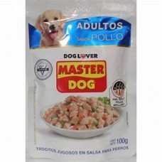 SACHETS MASTER DOG ADULTO POLLO 100 GR